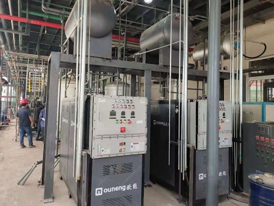 防爆油溫機在化工行業(yè)反應釜加熱的應用